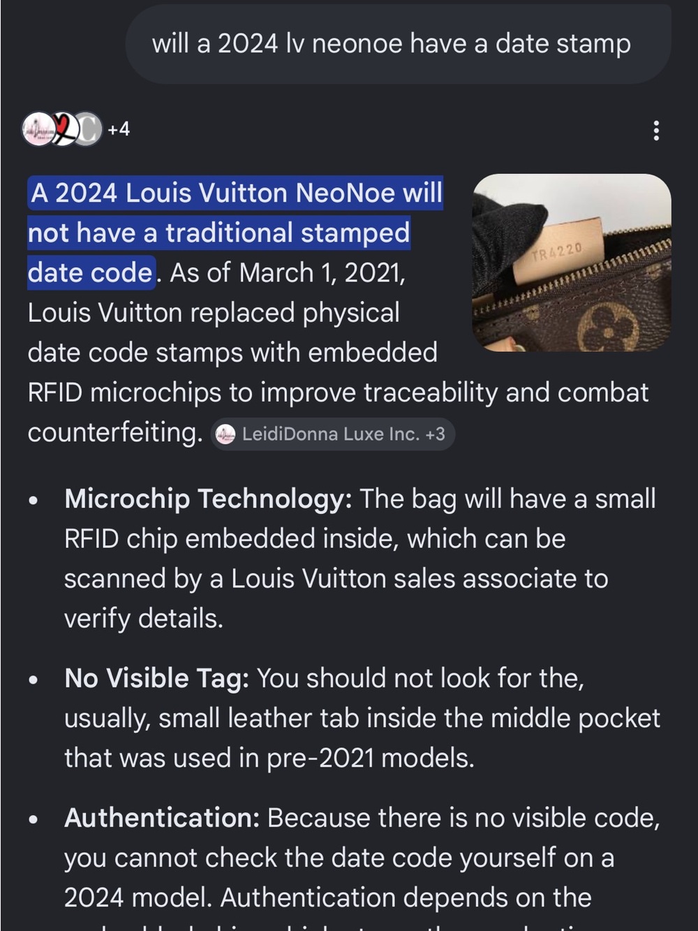 Louis Vuitton neonoe MM - Picture 14 of 14